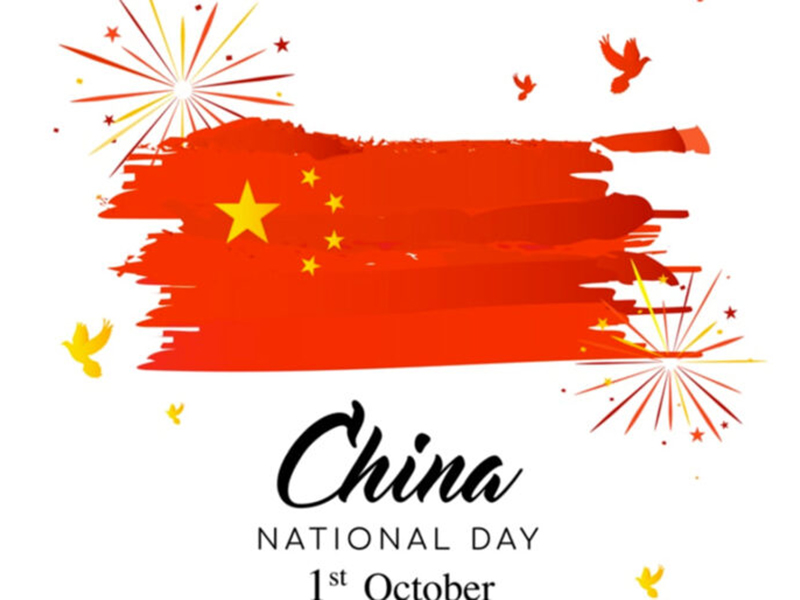 Der jährliche chinesische Nationalfeiertag